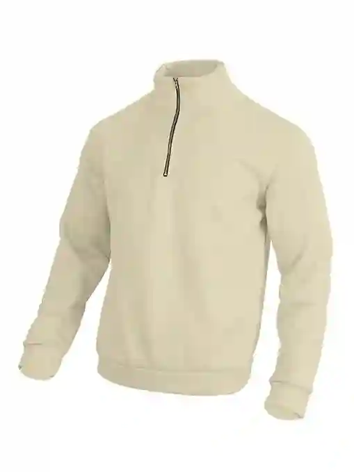 DENIMHOLIC Men High Neck Zipper Full Sleeve Cotton Knitted Winter Sweater