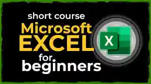 Excel for beginners short course